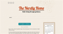 Desktop Screenshot of nerdlyhome.com